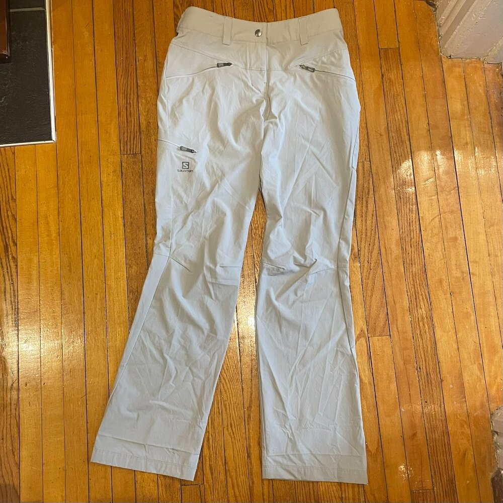 Salomon Women's Hiking pants, size 6, light grey
